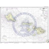 NOAA Nautical Chart 19340: Hawai'i to O'ahu
